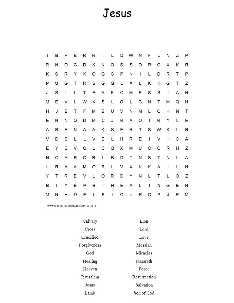 jesus-word-search